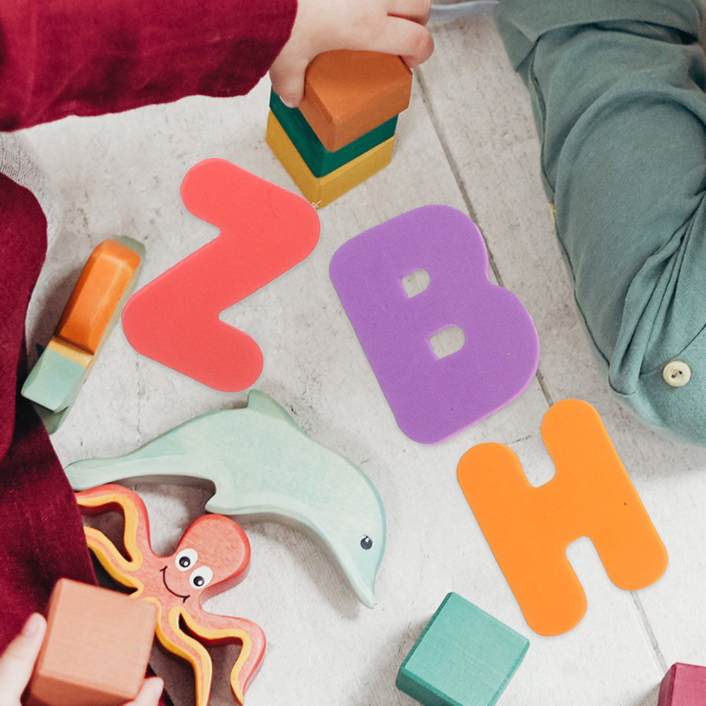 Bath Letter Number Foam - 2 Set Alfabe Sayıları Çıkartmaları Banyo
