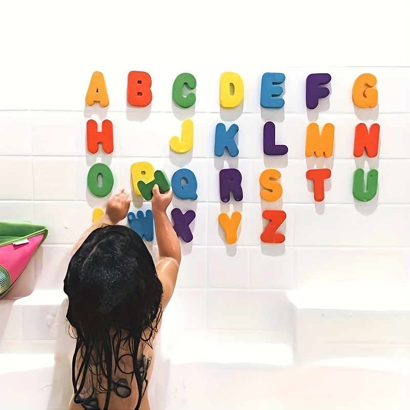 Bath Letter Number Foam - 36 adet oyun seti banyo köpüğü