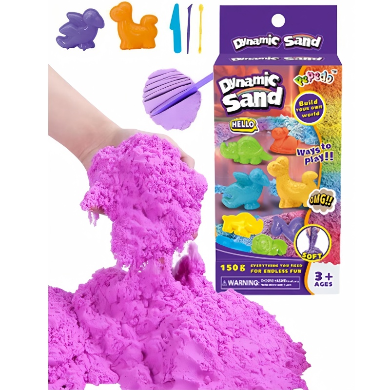 Kinetic Sand Mold - 1/2 kutu Oyun Kumu Seti 150g