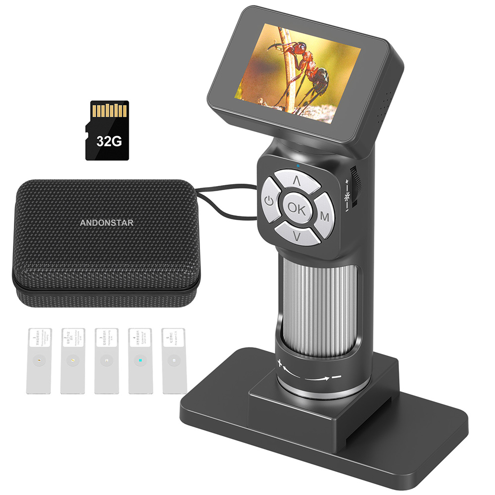 Microscope Kids Science - Andonstar yeni 50x-500x USB çocuklar dijital