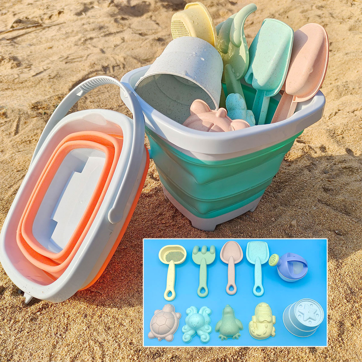 Kinetic Sand Mold - 11/5/1 adet plaj kumu oyun su