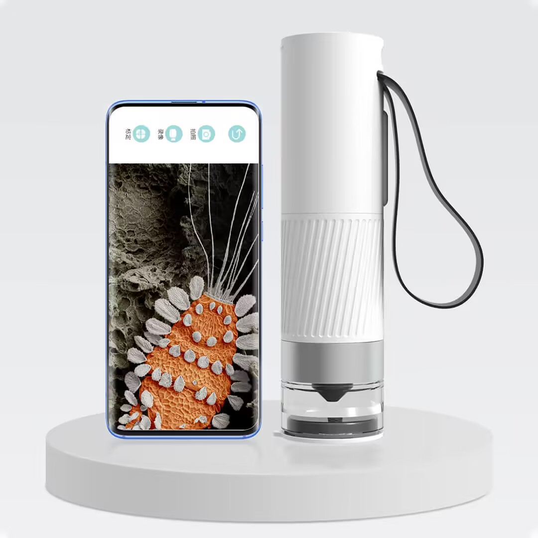Microscope Kids Science - Gerçek 400X WIFI USB çocuk biyolojik