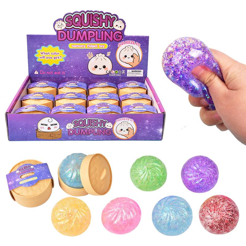 Simli Mantı Şeklinde Sıkmalı O - Kids Toys Dumplings incelemesi ve fiyatı