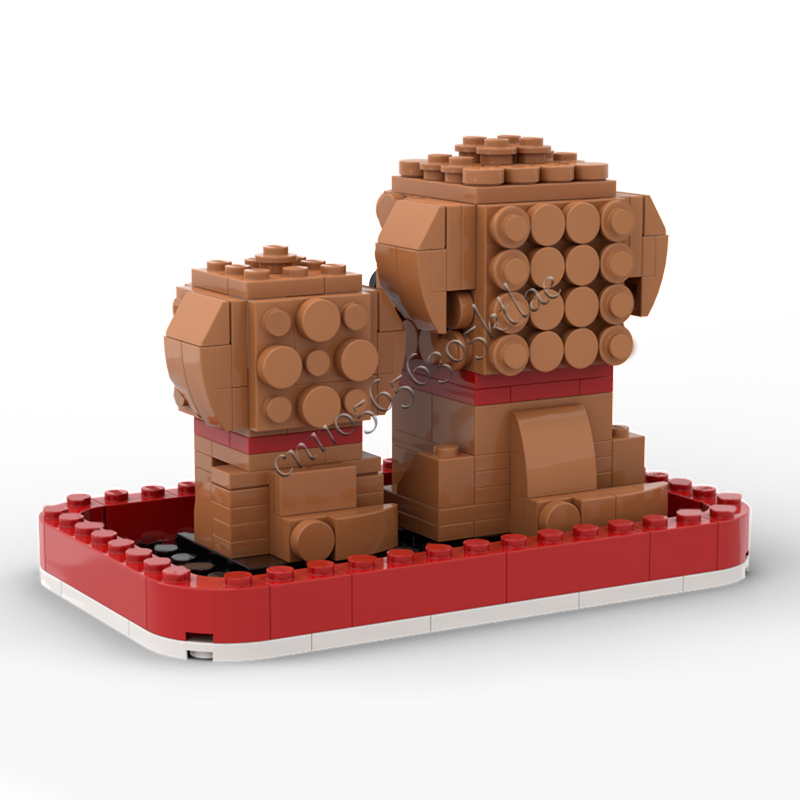 293 Parça Hayvan Goldendoodle  - Kids Toys Blocks incelemesi ve fiyatı