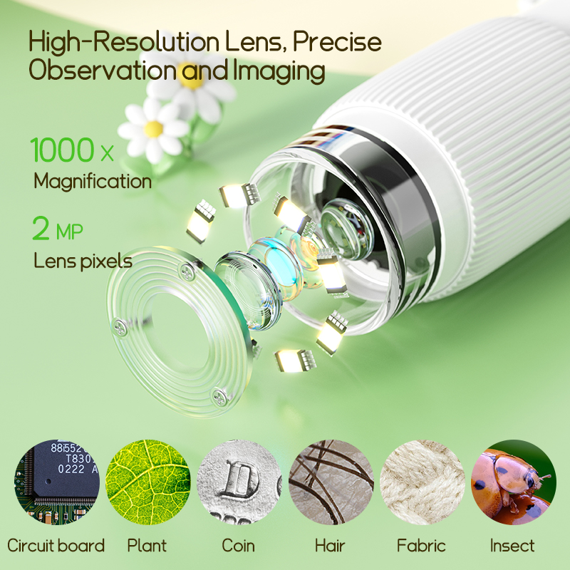 2.0 Inç Mini Cep Mikroskop 100 - Microscope Kids Science incelemesi ve fiyatı