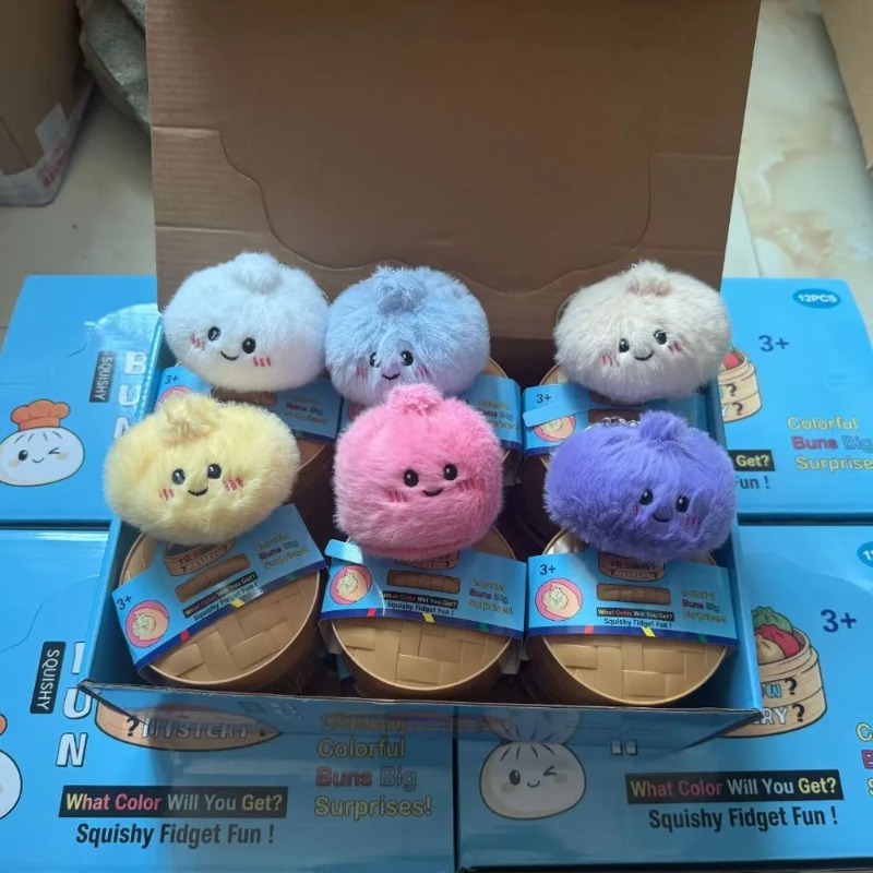 Sevimli Renkli Topuz Peluş Oyu - Kids Toys Dumplings incelemesi ve fiyatı