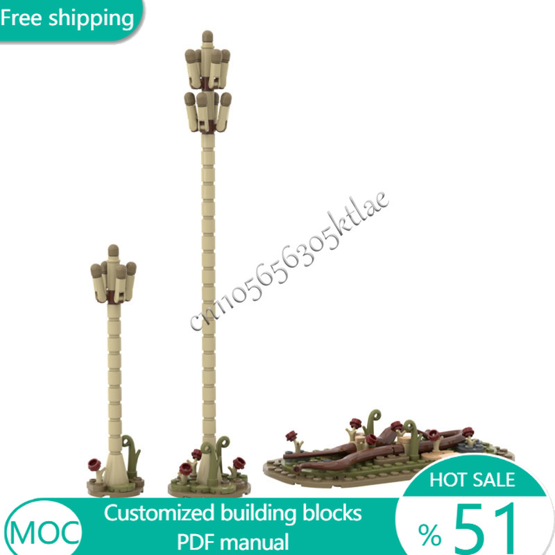 150 adet ağaçlar Prototaxites  - Kids Toys Blocks incelemesi ve fiyatı