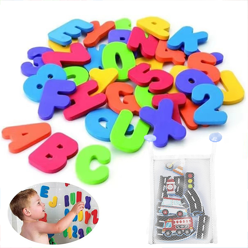 Çocuk Banyo Oyuncakları Köpük  - Bath Letter Number Foam incelemesi ve fiyatı