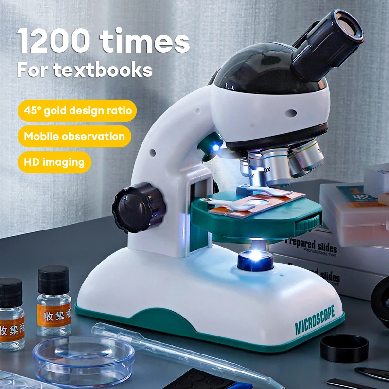 1200X Çocuk Bilim Deneyi HD Op - Microscope Kids Science incelemesi ve fiyatı
