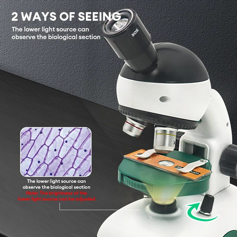 1200X Çocuk Bilim Deneyi HD Op - Microscope Kids Science incelemesi ve fiyatı