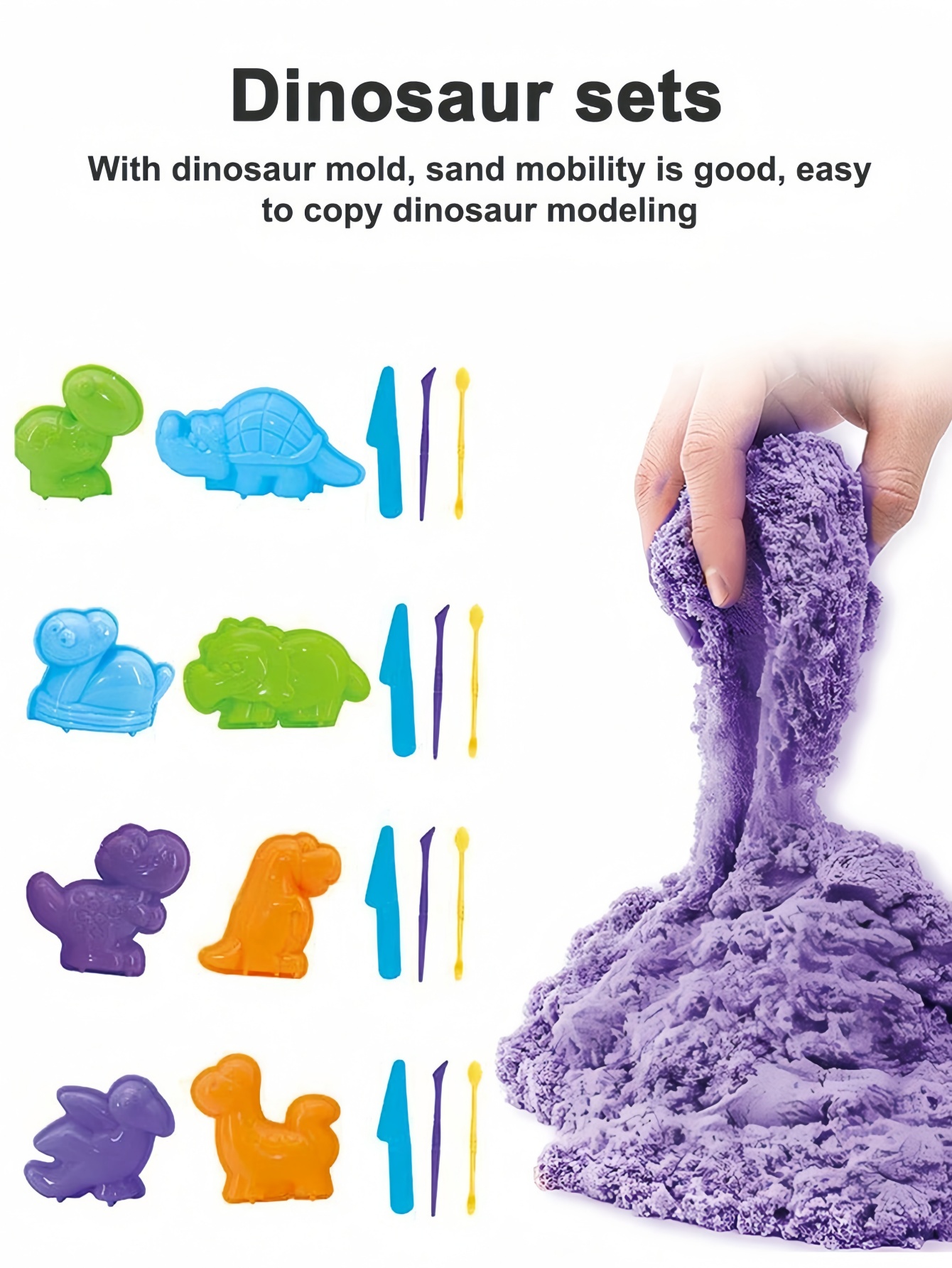 1/2 kutu Oyun Kumu Seti 150g K - Kinetic Sand Mold incelemesi ve fiyatı