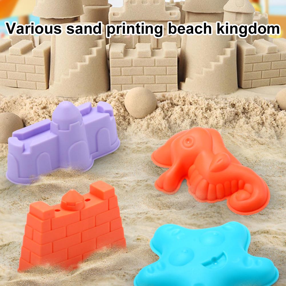 17 adet çocuklar plaj oyuncakl - Kinetic Sand Mold incelemesi ve fiyatı
