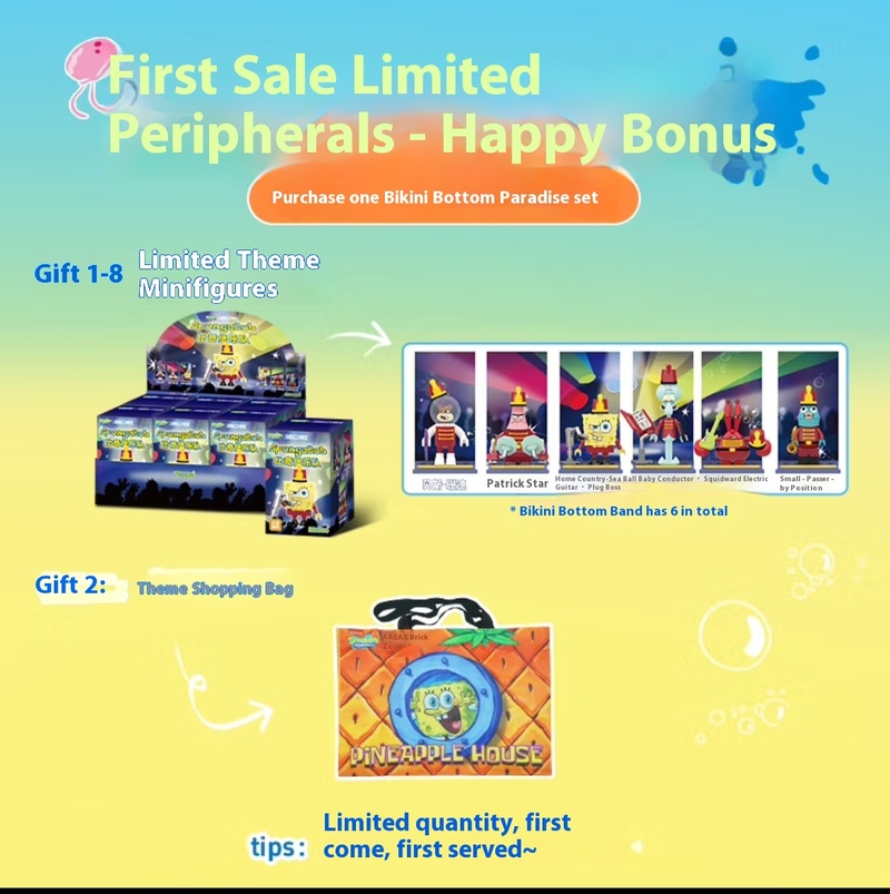 Resmi Area-X Sünger Bob Kare P - Kids Toys Box incelemesi ve fiyatı